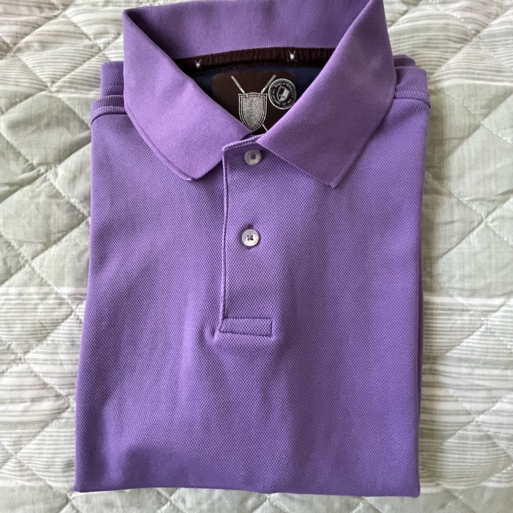 Men’s Black Brown 1826 polo shirt